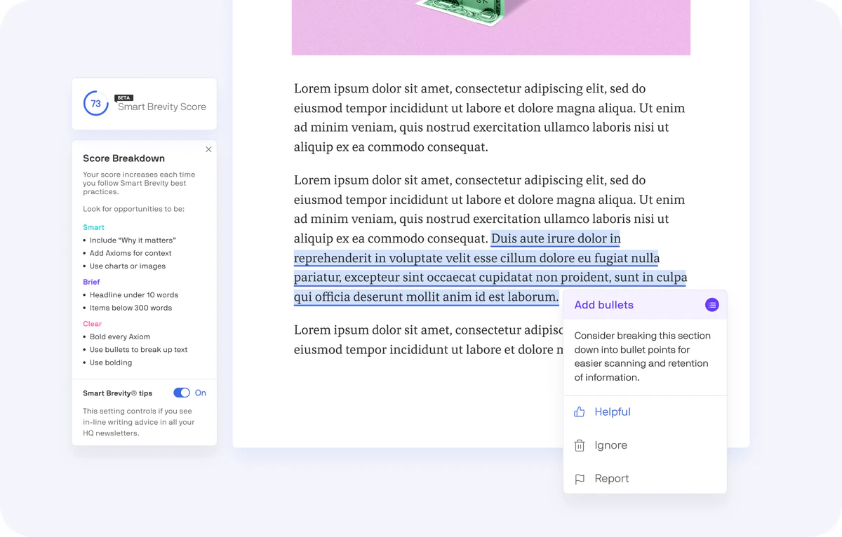 screenshot of Axios HQ